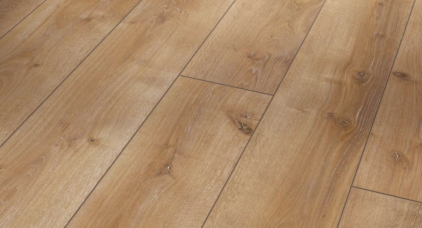 Ламинат Parador Classic 1050V Дуб Монтерей отбеленный 1517684 1285×194×8